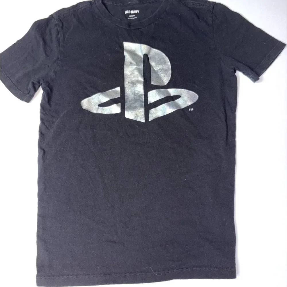 Old Navy Black PlayStation T-Shirt